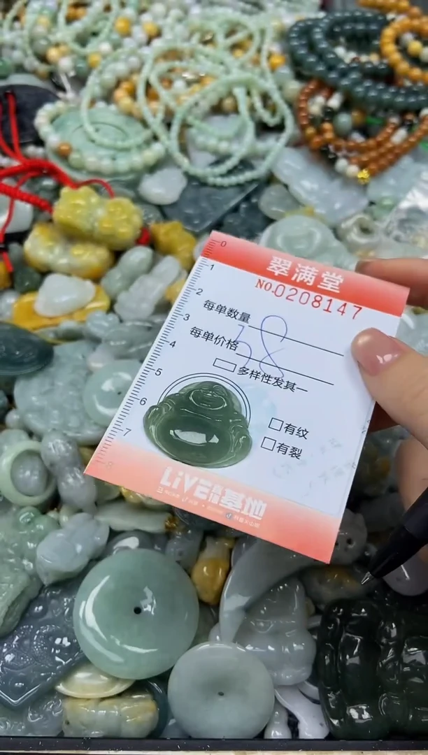 颈饰未镶嵌翡翠闪购0208147
