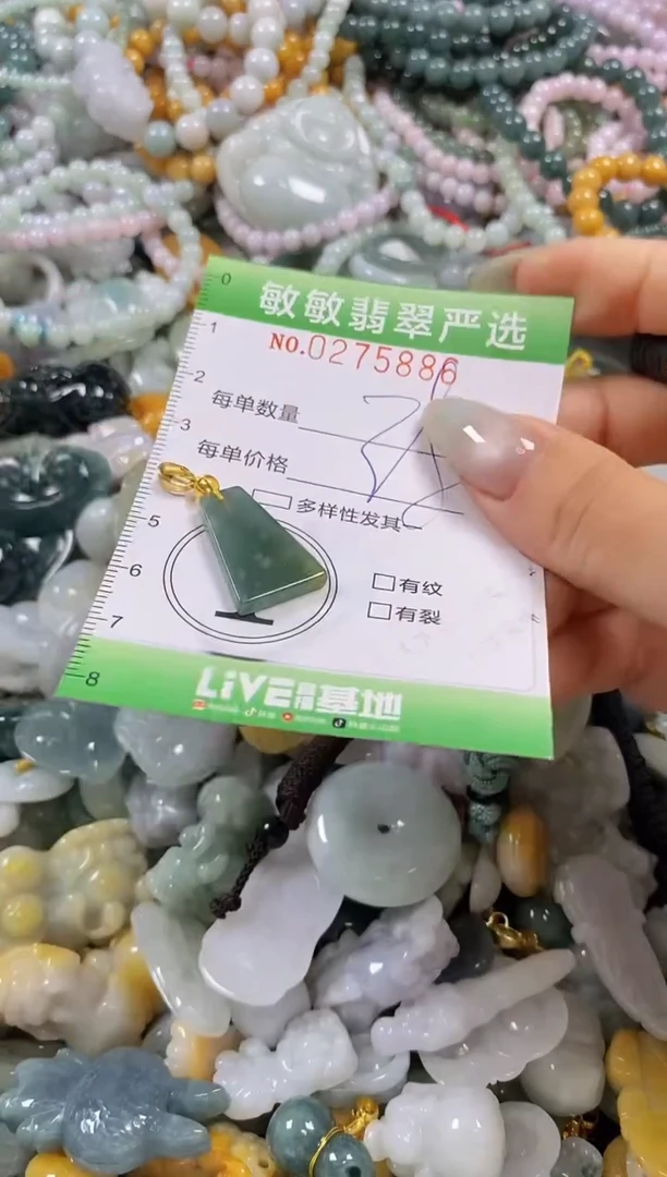 翡翠未镶嵌颈饰闪购0215886