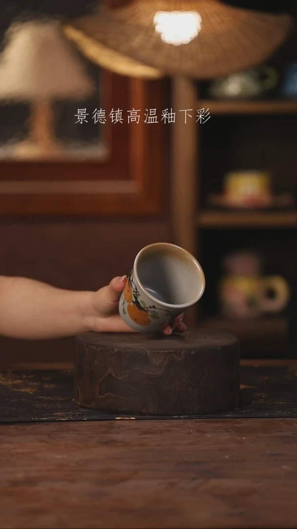 景德镇高温釉下手绘陶瓷