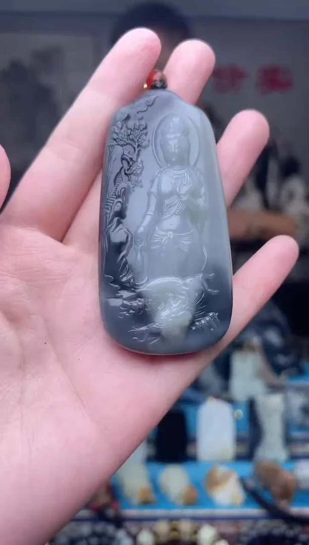 未镶嵌和田玉挂件1