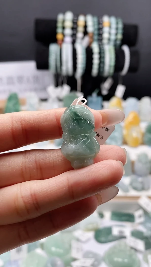 项链未镶嵌翡翠111吊坠