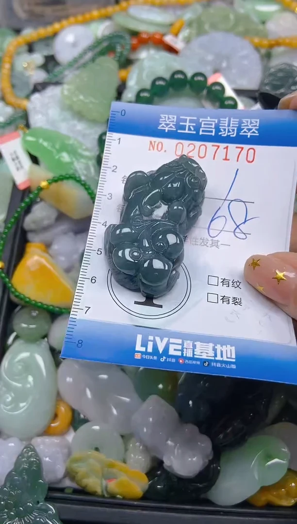 颈饰未镶嵌翡翠闪购C0207170