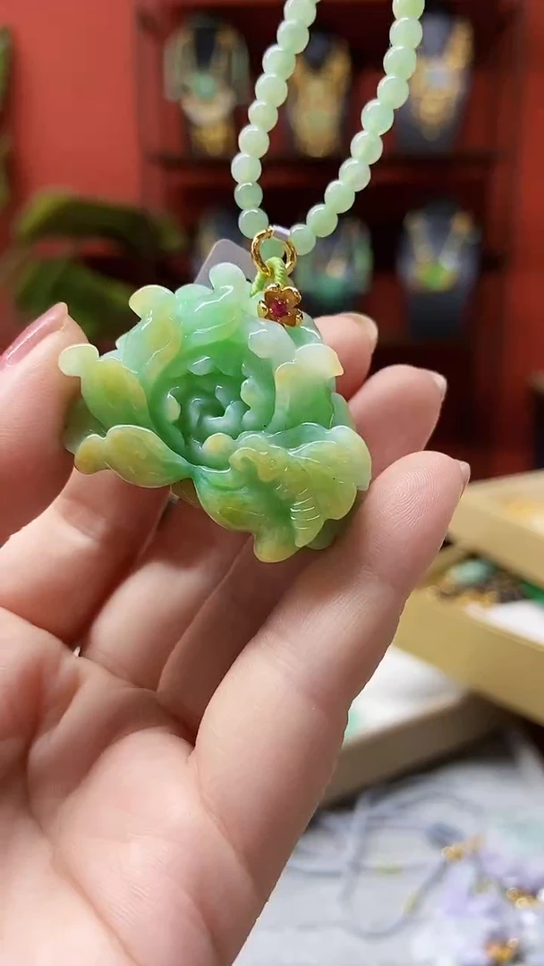 颈饰未镶嵌翡翠翡翠吊坠
