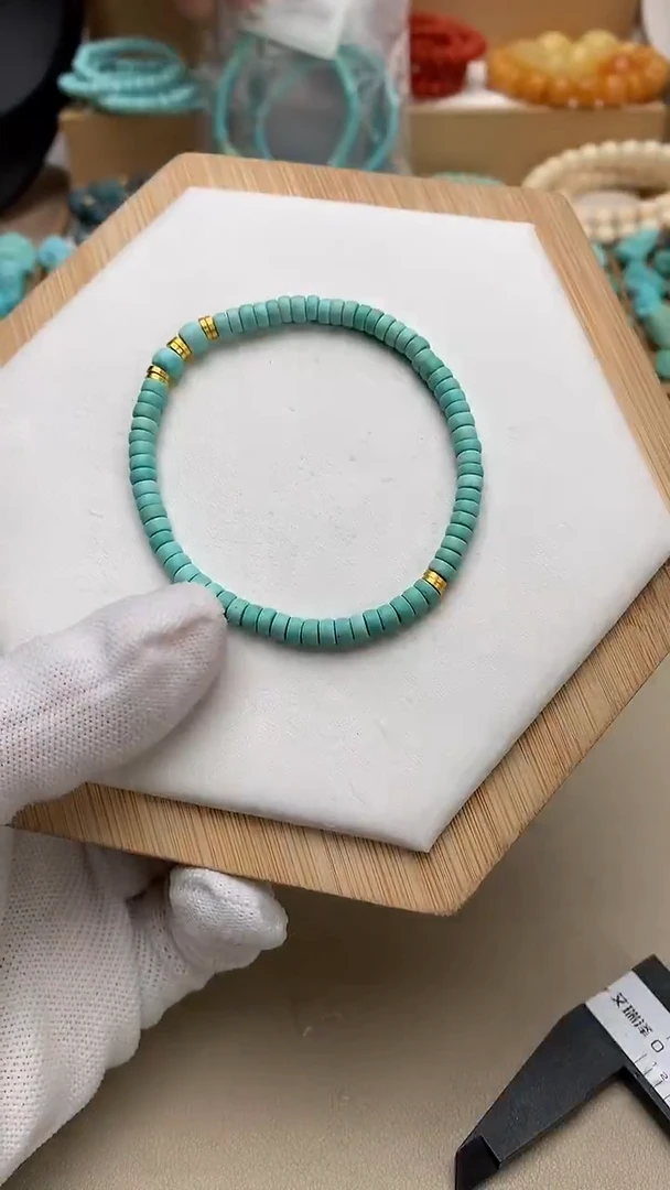 未镶嵌绿松石珠宝半成品41