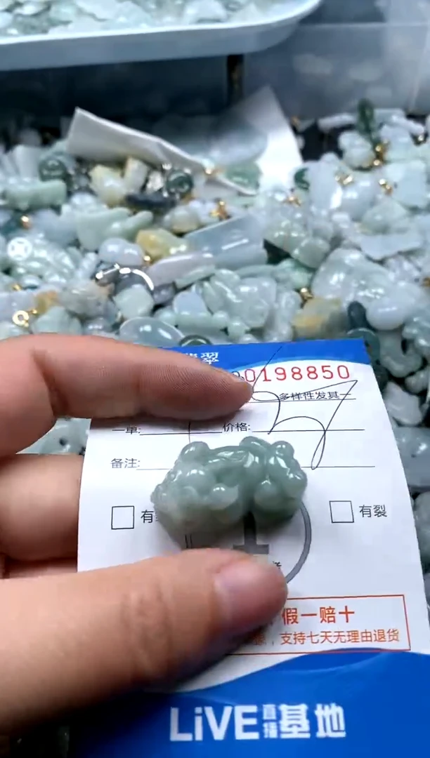 【闪购商品】翡翠颈饰未镶嵌闪购商品0198850