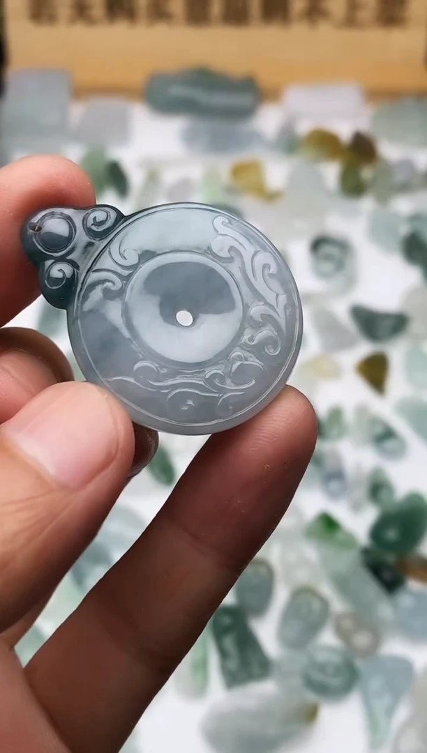 定制翡翠未镶嵌戴*荣天然缅甸A货翡翠
