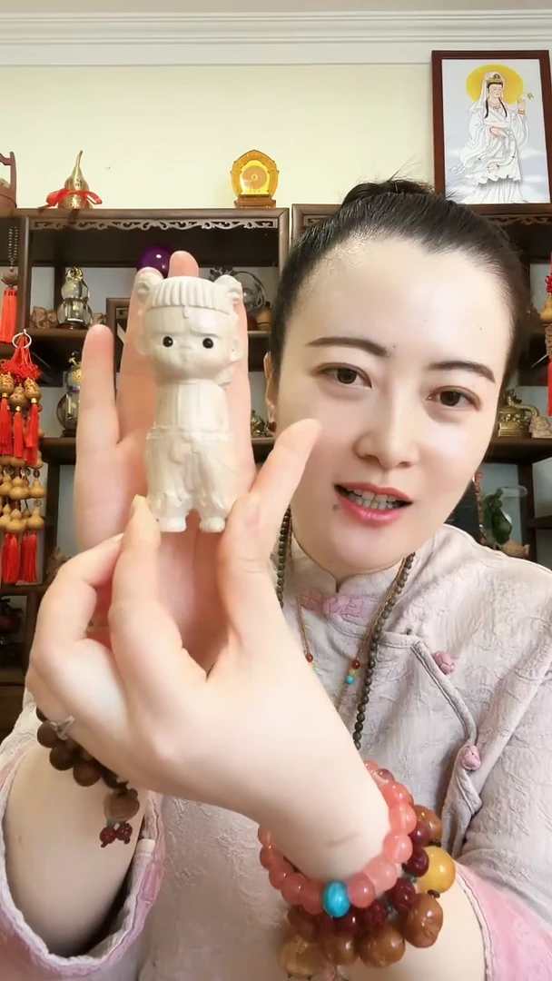 【闪购商品】泥塑哪吒小款把件