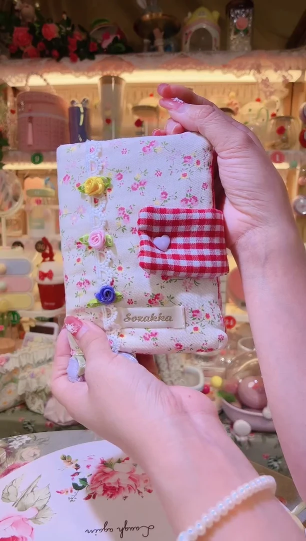 玫瑰花手账本——手工制作品质好！