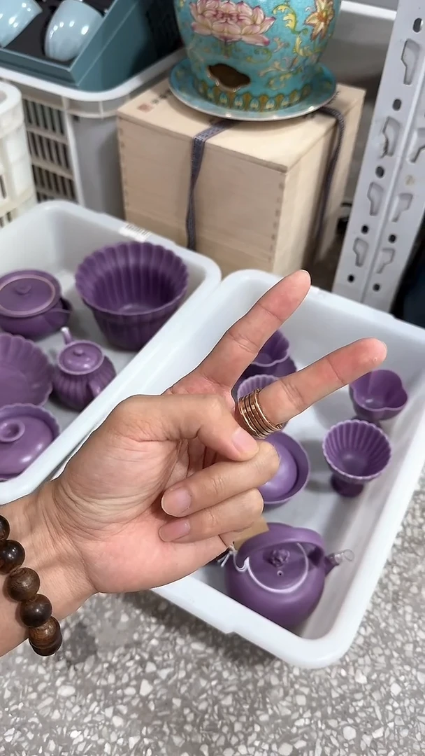 【闪购商品】瓷片11111111@@紫色套组