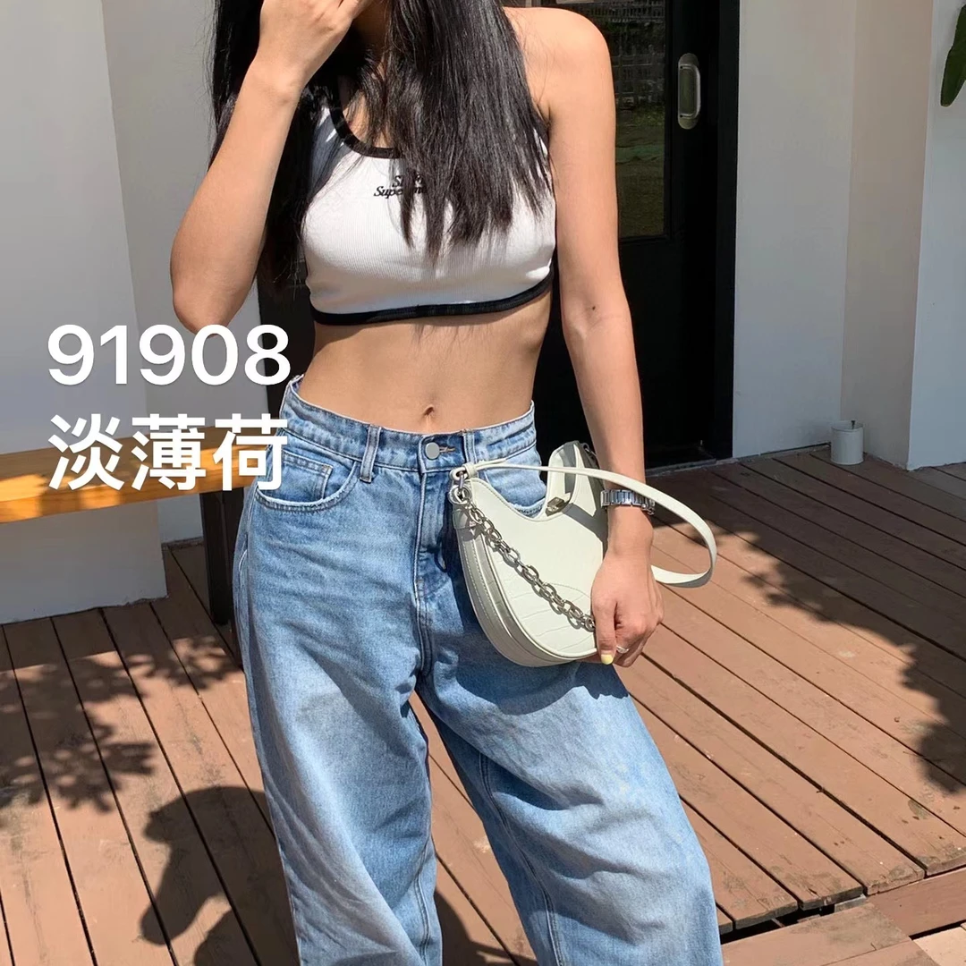 【英柏甄选】SK-91908-淡薄荷 然与纯小众设计感时尚单肩百搭女包