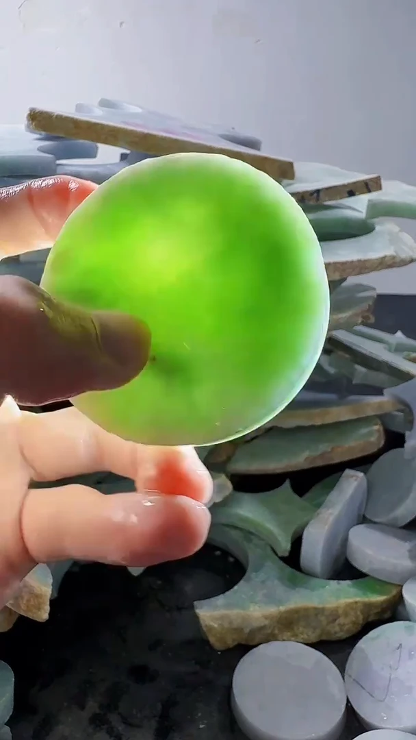 裸石翡翠缅甸翡翠A货文3080