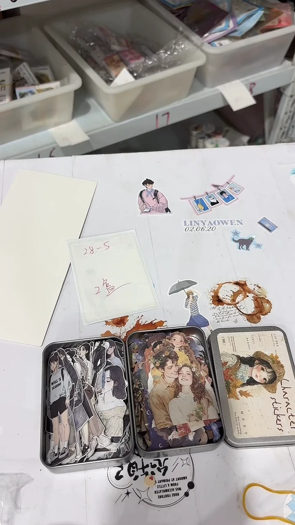 28-5 爆款铁盒人物 非定义浪漫2盒