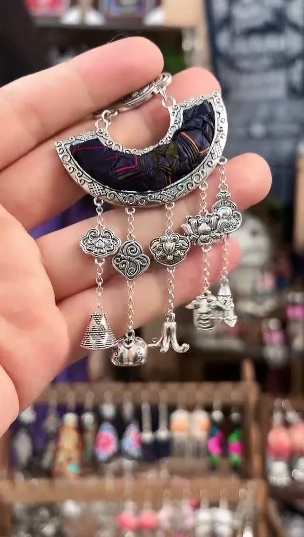 织绣民族风非遗老绣饰品553