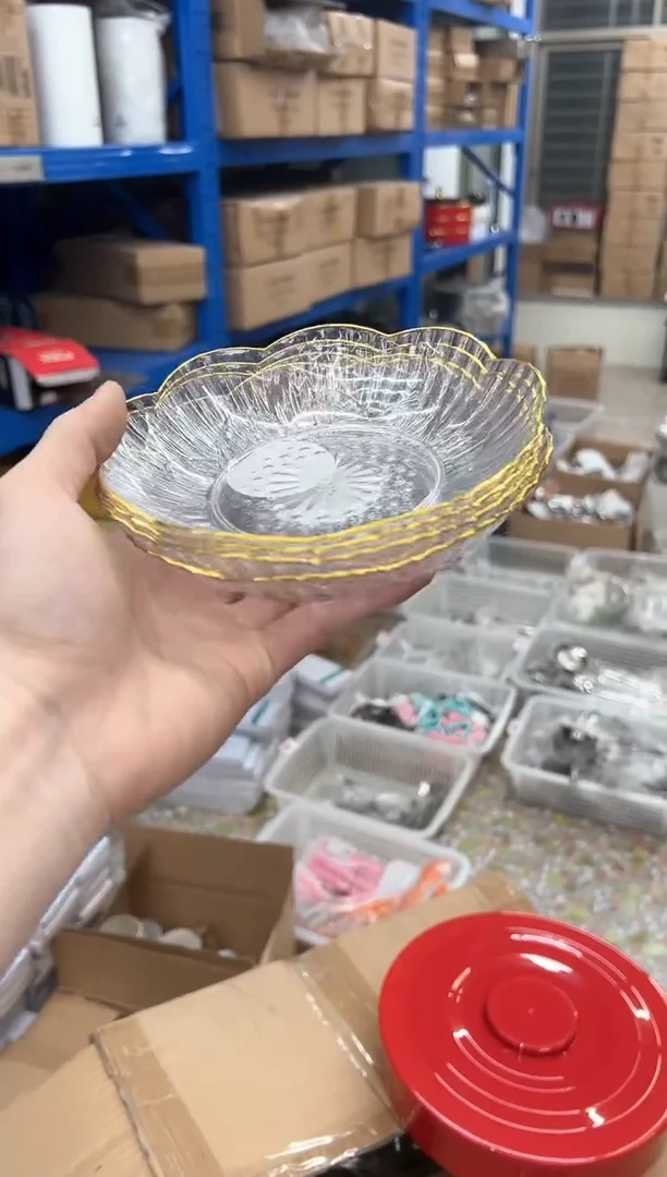 【闪购商品】不锈钢果盘小号四个装