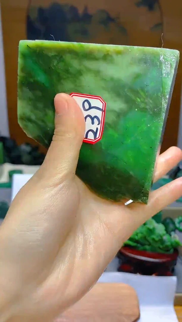 【闪购商品】和田玉（碧玉）未镶嵌珠宝半成品1