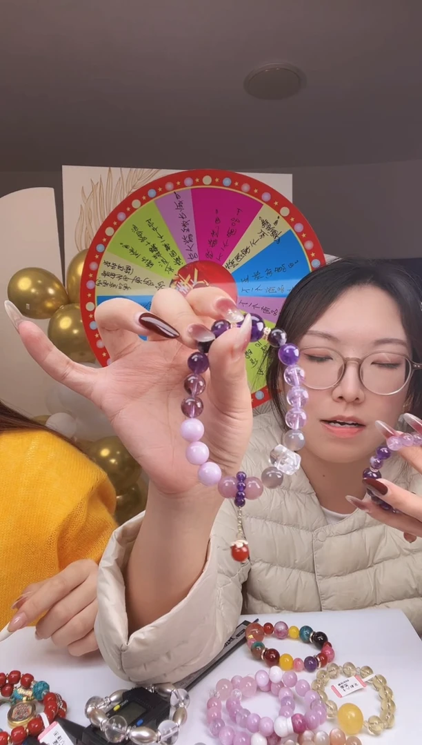 合金手链玛瑙/玉髓紫水晶设计款