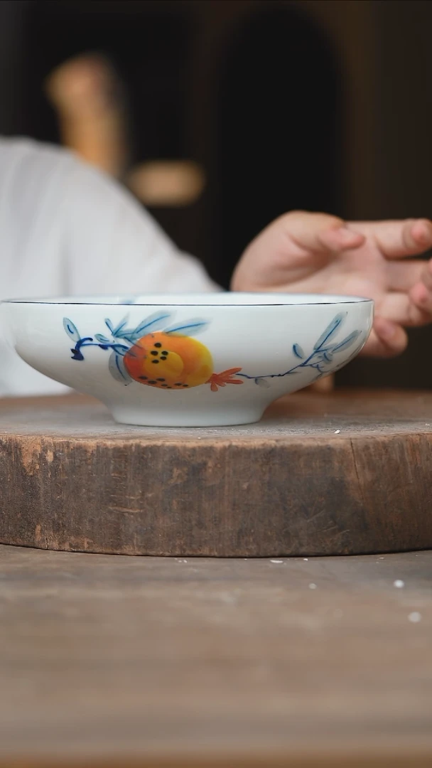 瓷片景德镇高温釉下彩（食品级）