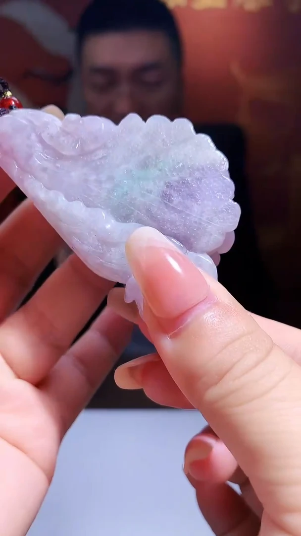【闪购商品】定制翡翠未镶嵌1072xx-毛货挂件21