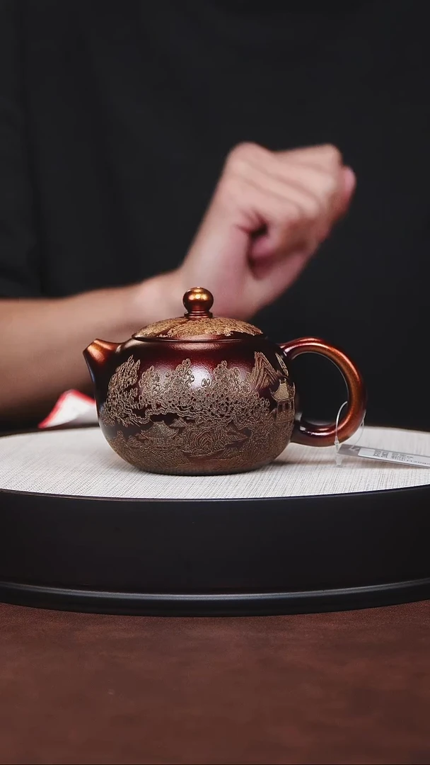茶杯紫砂贝壳烧西施