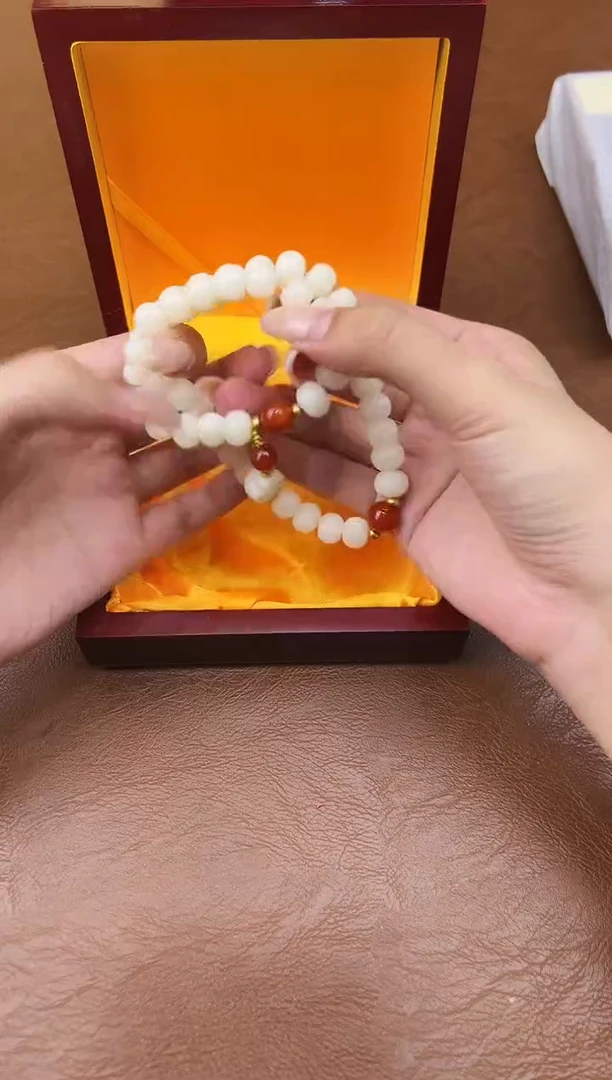 万家文玩阁白玉菩提链接@@SP261