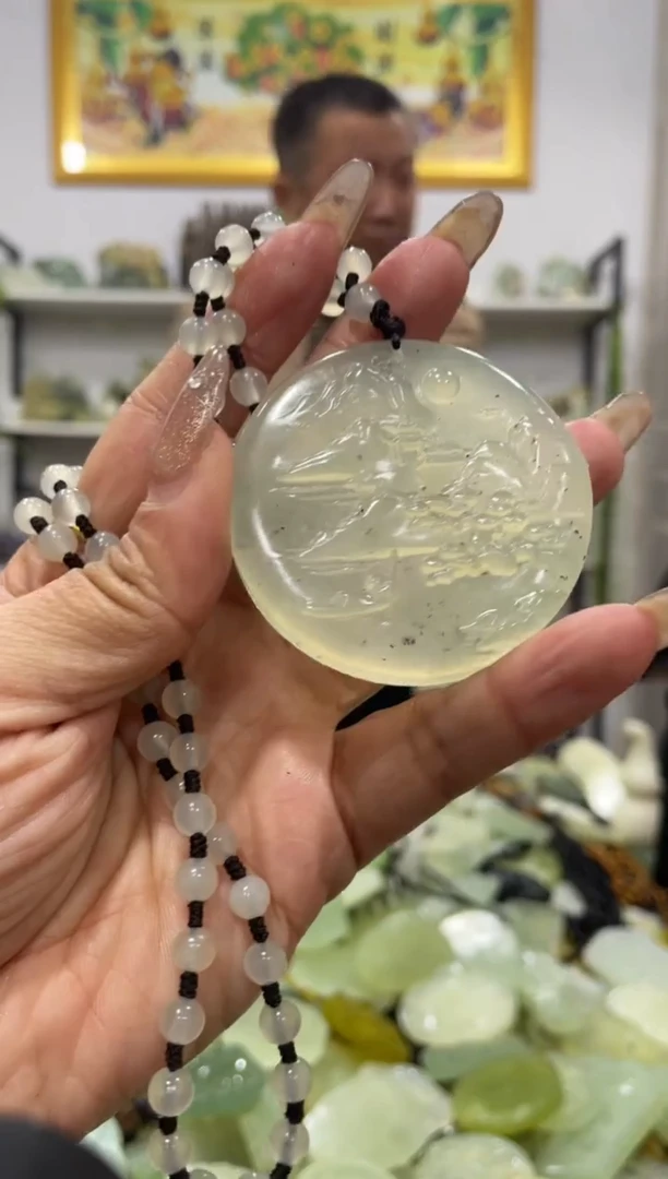 【闪购商品】岫玉吊坠未镶嵌