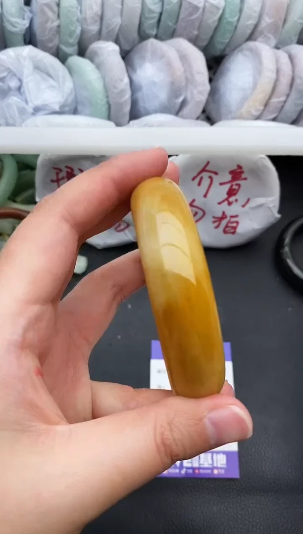 未镶嵌手镯石英质玉瑕疵97+56/57