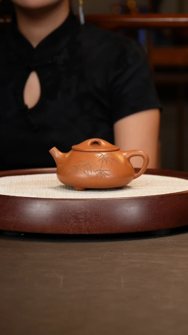 茶壶紫砂【邵忠源】玉砂段景舟石瓢