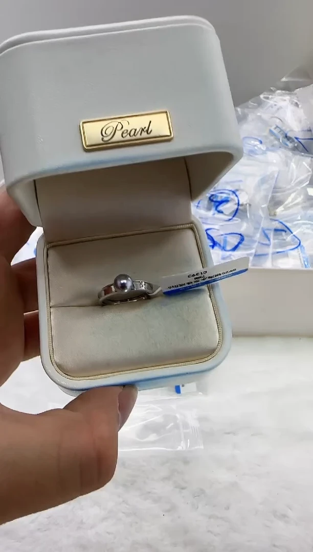 【闪购商品】海水珍珠DA银S925镶嵌c1393 珍珠