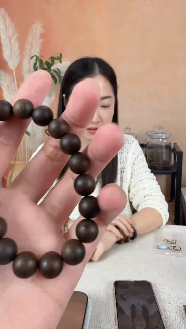 沉香沉香碎屑小**的31沉香圆珠单圈卡1.0多样性发其一