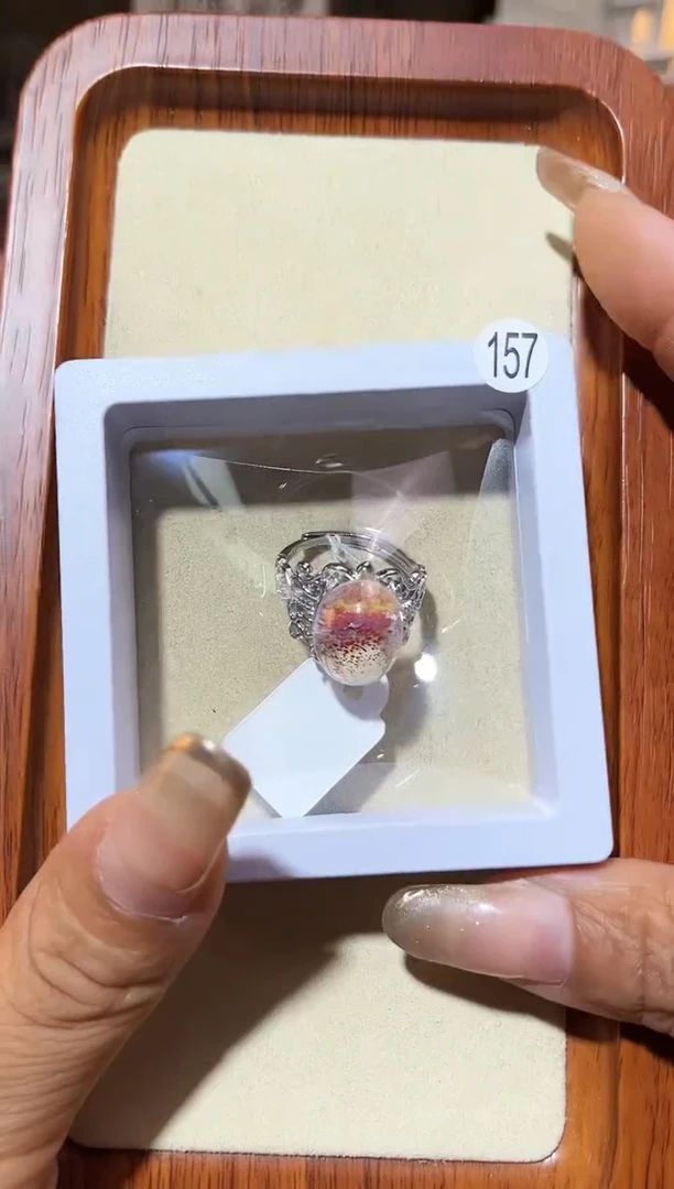 【闪购商品】水晶戒指银S925镶嵌定制