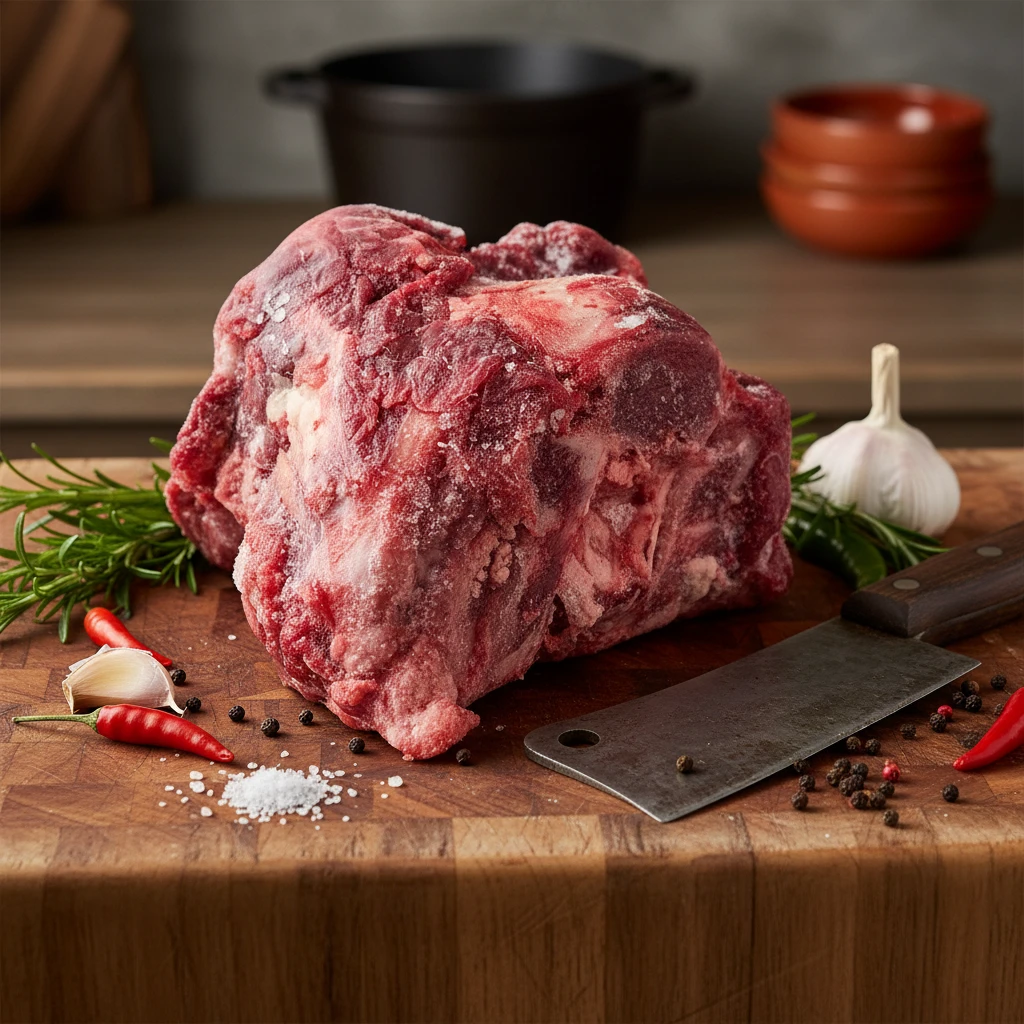 内蒙古四子王旗牧区散养牛大骨 冷链运输