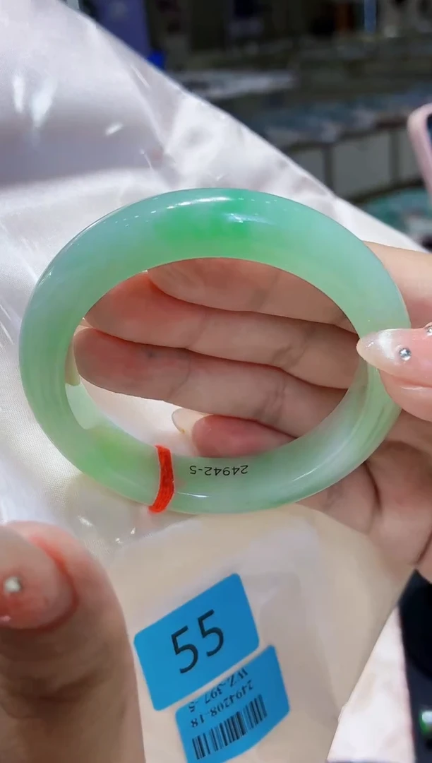 未镶嵌手镯翡翠翡翠手镯55-56