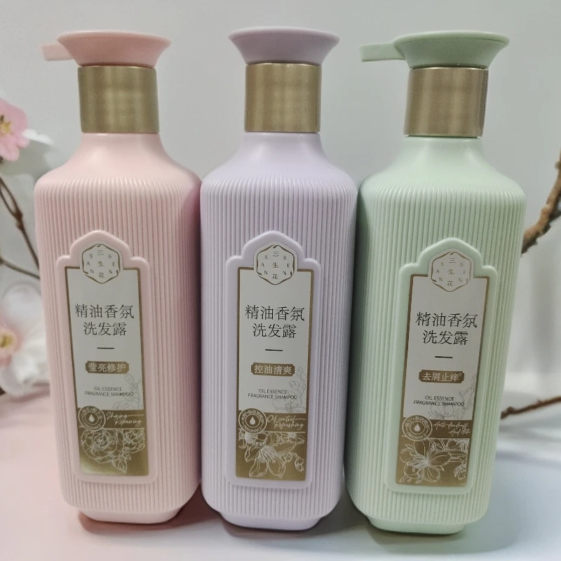 精油香氛洗发露持久留香修护干枯毛躁去屑止痒滋养头发洗发水瓶装