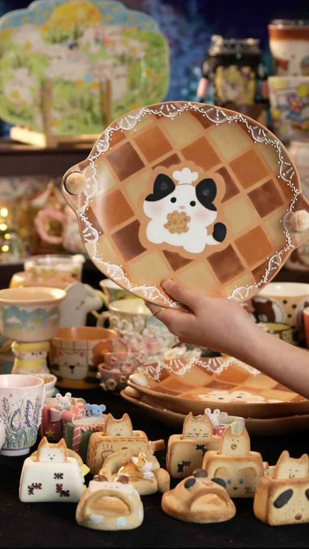 其他陶景德镇釉下彩手绘设计师款陶瓷