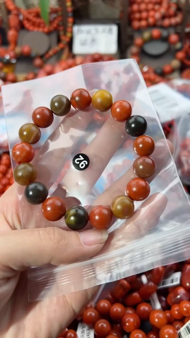 【闪购商品】南红玛瑙手串未镶嵌12