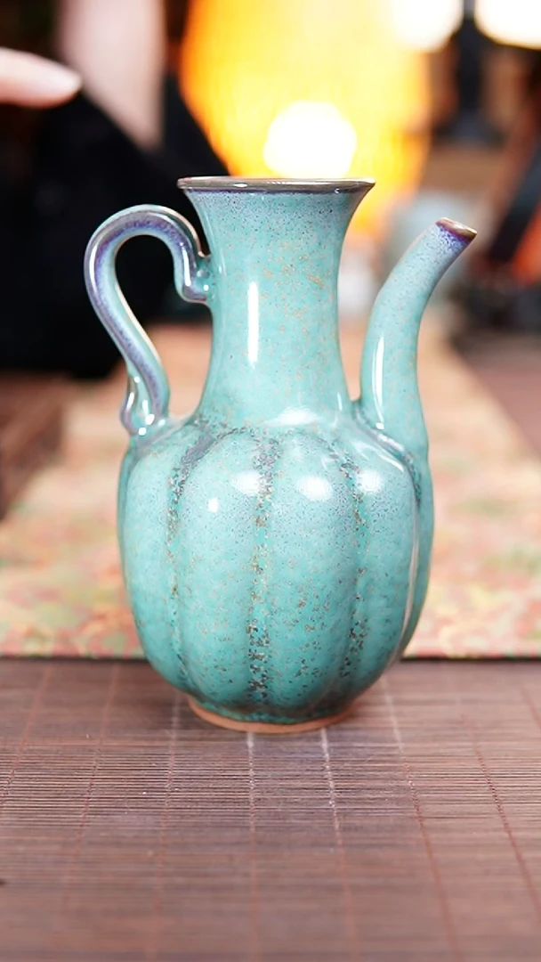 钧瓷 酒壶 1壶1杯