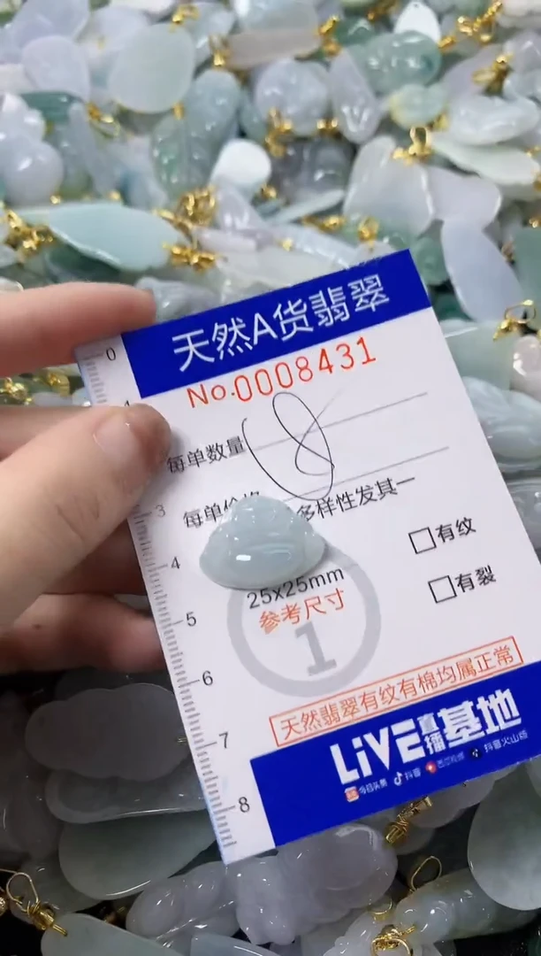 颈饰未镶嵌翡翠天然A货翡翠