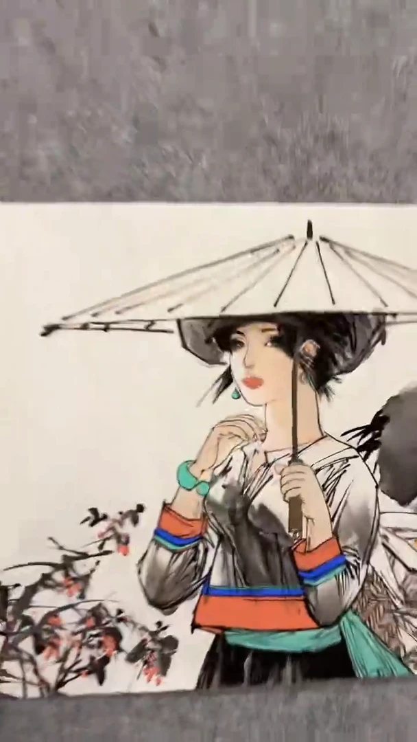 国画刘向平-2平尺-国画作品