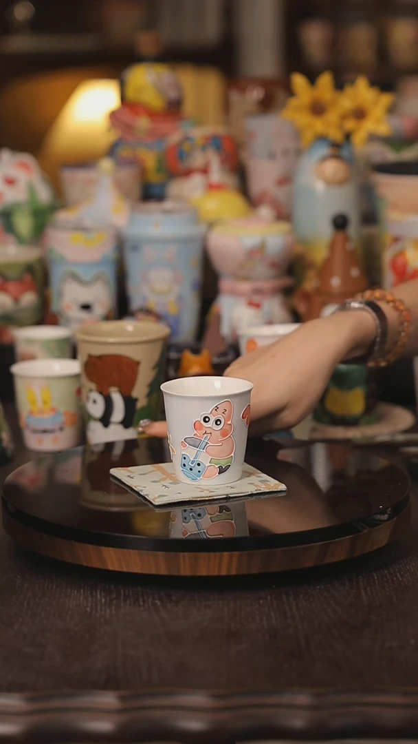 景德镇釉下彩绘设计师款式陶瓷