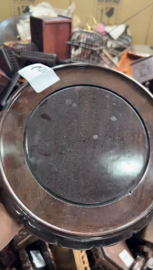 【闪购商品】木468底座花架摆件处理
