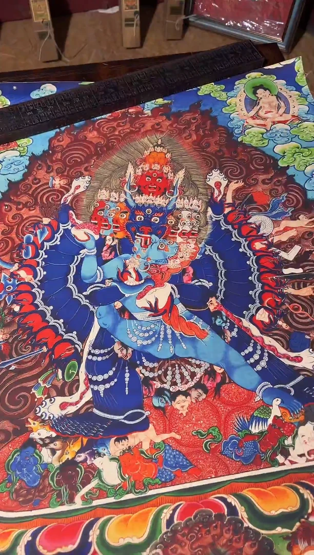 卷轴画东东唐卡tk16