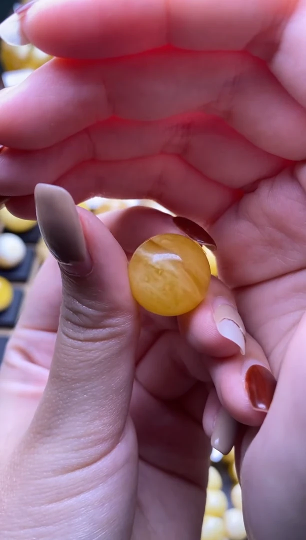 【闪购商品】琥珀裸石未镶嵌大小姐珠宝严选113