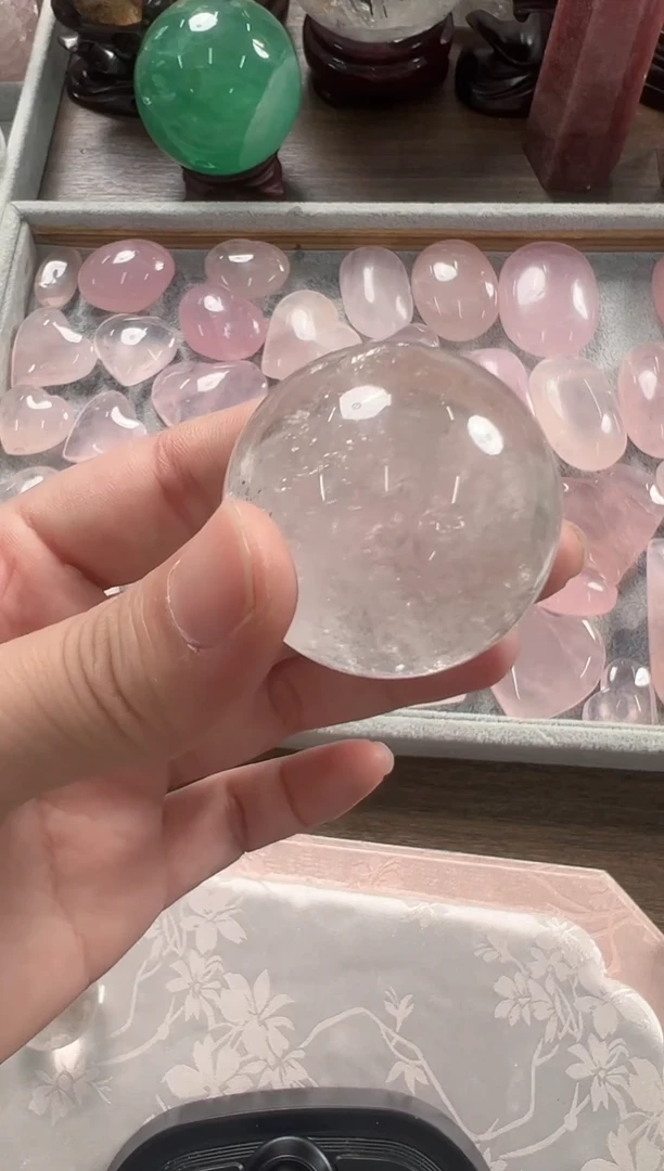 未镶嵌珠宝半成品水晶M790 约4.1cm