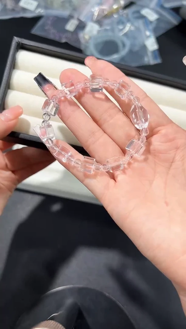 未镶嵌手串水晶69u多样性发其一【1条】默认微瑕