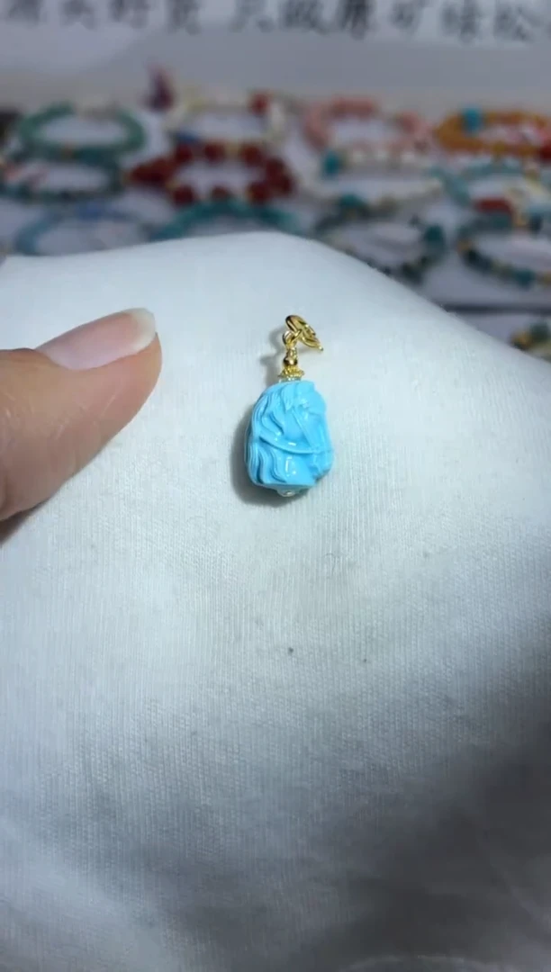 未镶嵌绿松石珠宝奇石53