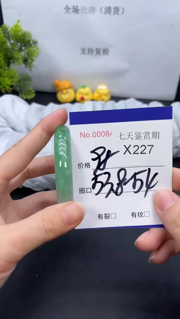 未镶嵌手镯翡翠x227