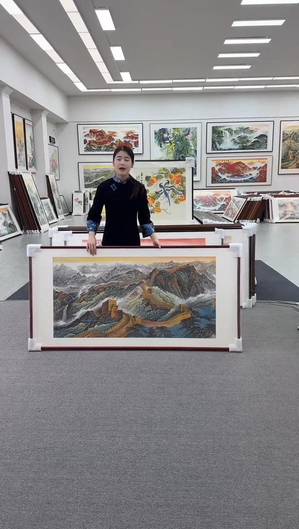 国画万里长城172-85