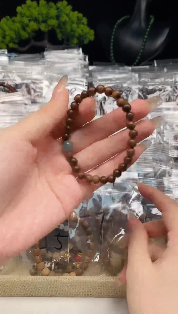 白玉菩提手串0117