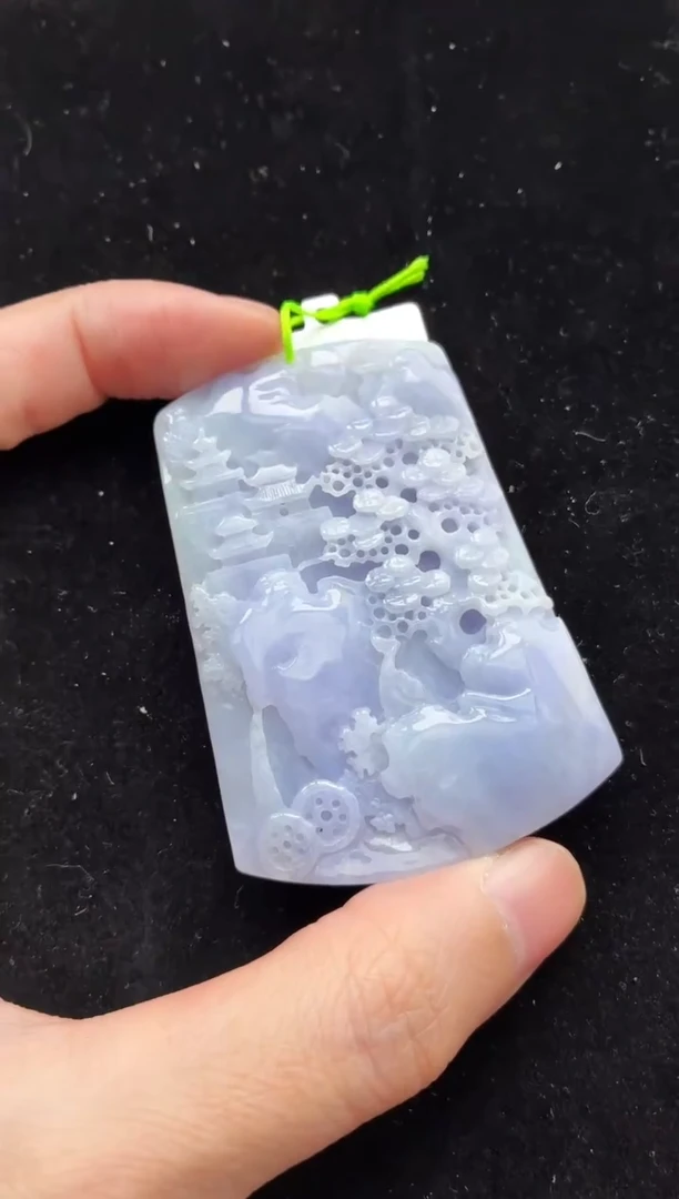 颈饰未镶嵌翡翠牌子