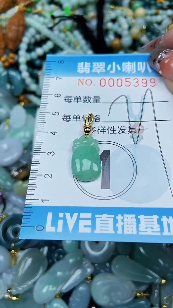 【闪购商品】翡翠颈饰未镶嵌闪购0005399多样性发其一